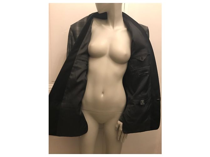 Pierre Cardin Jaqueta xadrez - vista 3