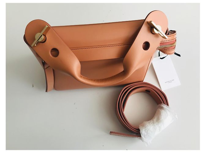 Sophie Hulme Bolt Bolt Rosa Gold hardware - vista 3