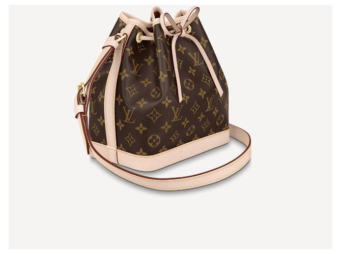 Louis Vuitton Noe BB Monogram Canvas Borsa Marrone - vista 2