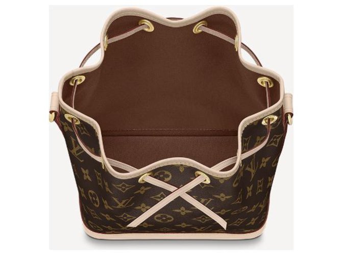 Louis Vuitton Noe BB Monogram Canvas Borsa Marrone - vista 3