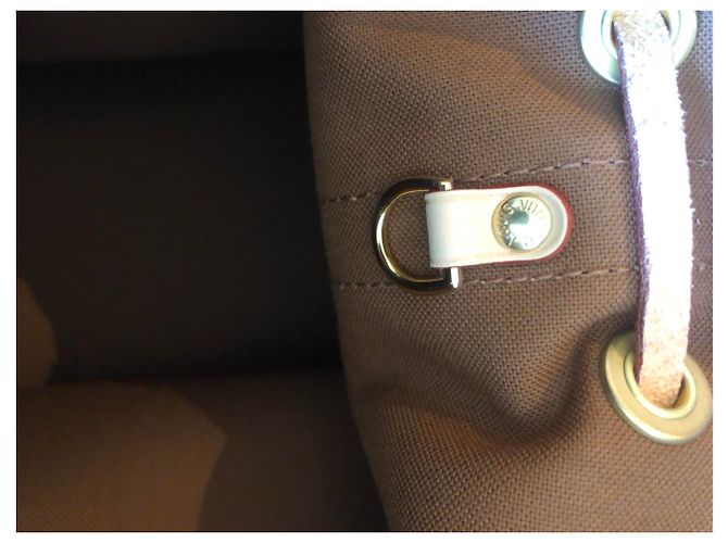 Louis Vuitton Noe BB Monogram Canvas Borsa Marrone - vista 6