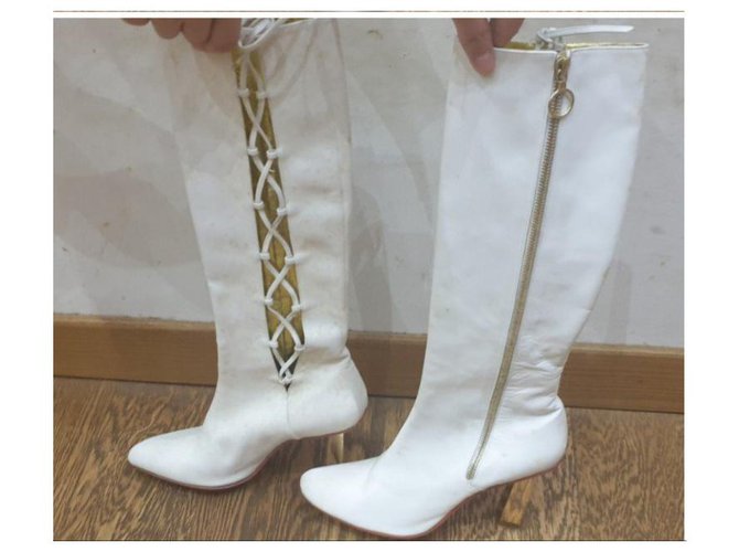Botas Versus Versace 80s blanco - vista 8