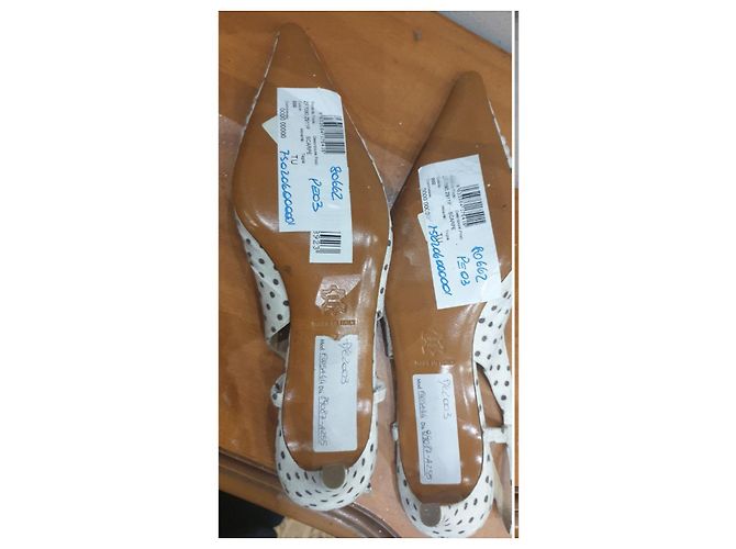 Gianfranco Ferré Vintage décolleté pois Ferré Nero Bianco - vista 7