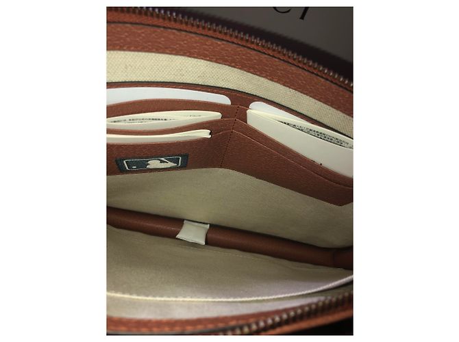 Borsa gucci Yankees NY piccola - nuova Beige - vista 9