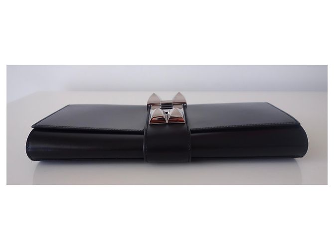 Hermès Cartera Hermes Gm Médor Negro - vista 4