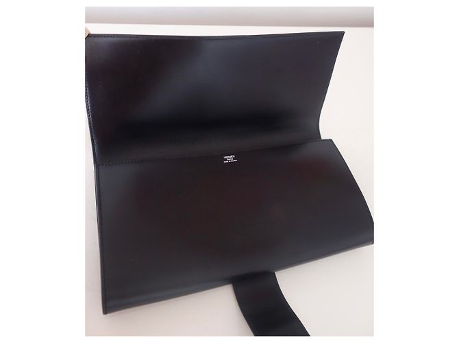 Hermès Cartera Hermes Gm Médor Negro - vista 8