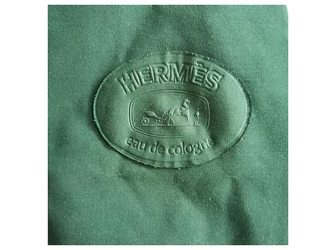 Mochila Hermès verde de algodón - vista 6