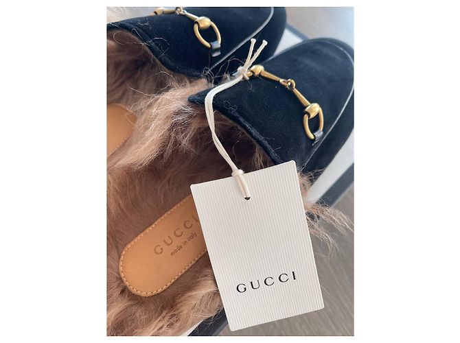Gucci Princetown Samt schwarz - Ansicht 3