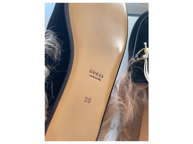 Gucci Princetown Samt schwarz - Ansicht 4