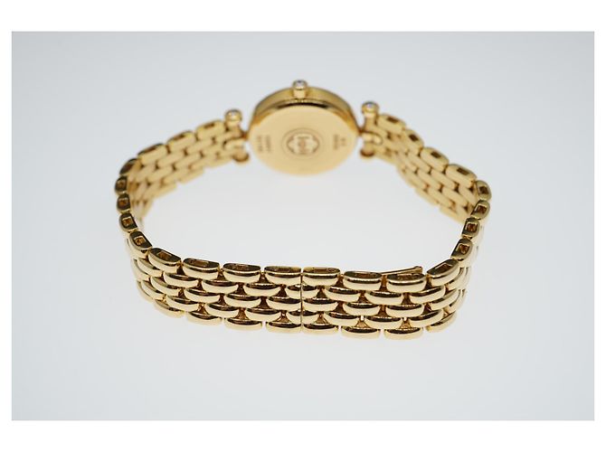 Relógio Van Cleef & Arpels White Diamond Dial Diamond Bezel Dourado Gold hardware - vista 6