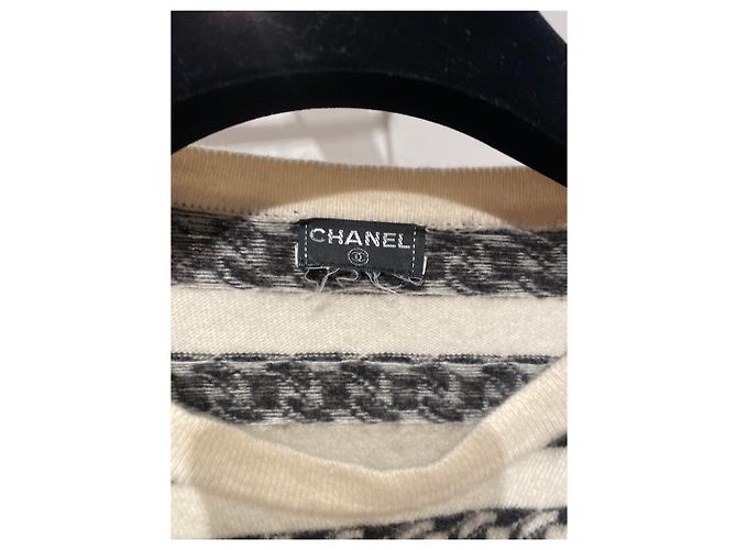 Chanel Prendas de punto Beige - vista 5