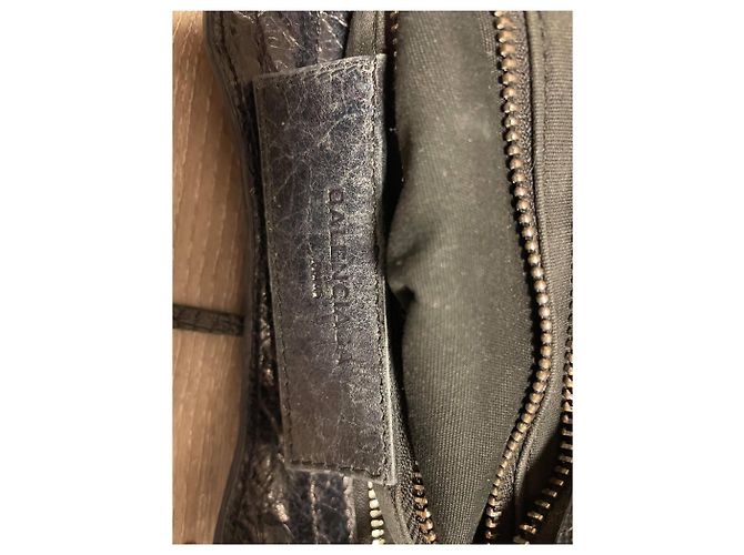 Balenciaga City S Handtasche aus schwarzem Leder - Ansicht 3