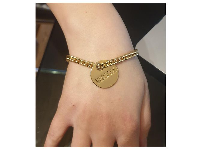 Versus Versace braccialetto vintage D'oro - vista 3