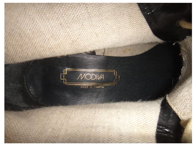 Autre Marque Botines Modiva p 40 Beige - vista 6