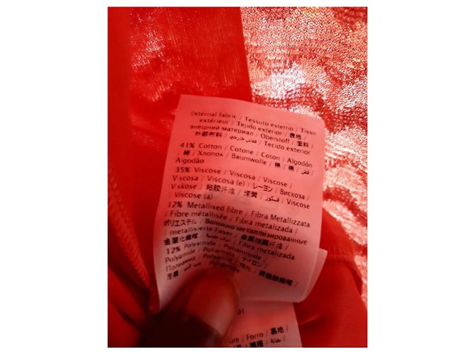 Vestido Missoni Naranja de Algodón - vista 4