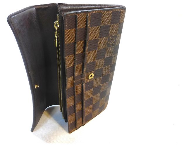 Louis Vuitton SARAH CB DAMIER EBANO Marrone - vista 12