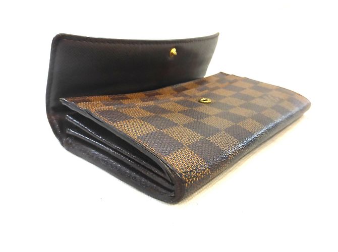 Louis Vuitton SARAH CB DAMIER EBANO Marrone - vista 14