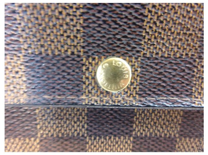 Louis Vuitton SARAH CB DAMIER EBANO Marrone - vista 4