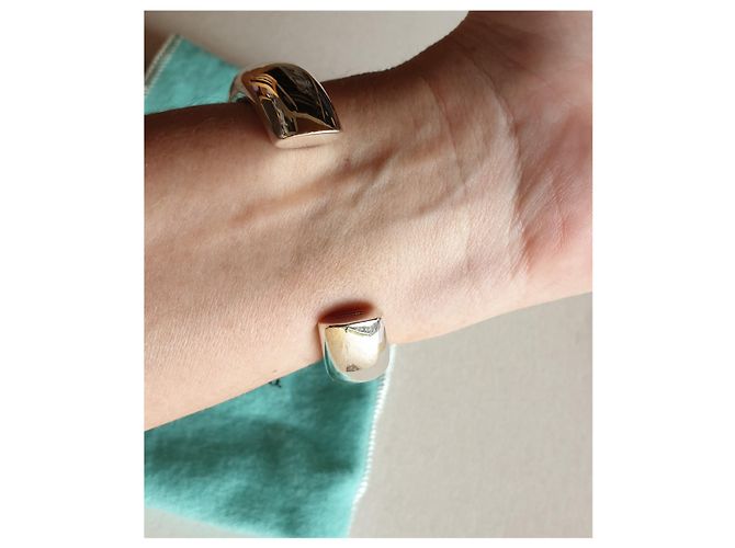 Pulseira meia bangle Tiffany & Co em prata 925 - vista 6