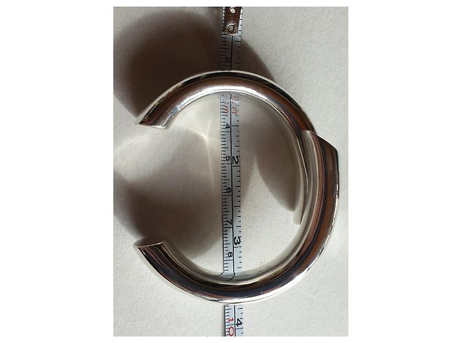 Pulseira meia bangle Tiffany & Co em prata 925 - vista 8