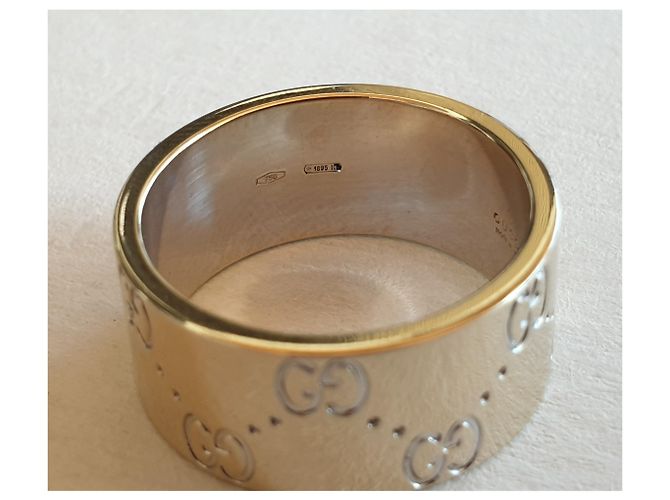 Gucci Icona foderata oro 750,  T 55, 10,9g - vista 5