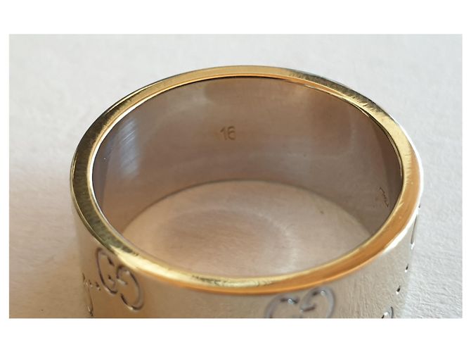 Gucci Icona foderata oro 750,  T 55, 10,9g - vista 6