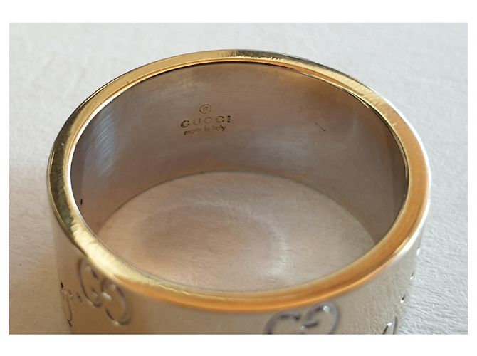 Gucci Icona foderata oro 750,  T 55, 10,9g - vista 7