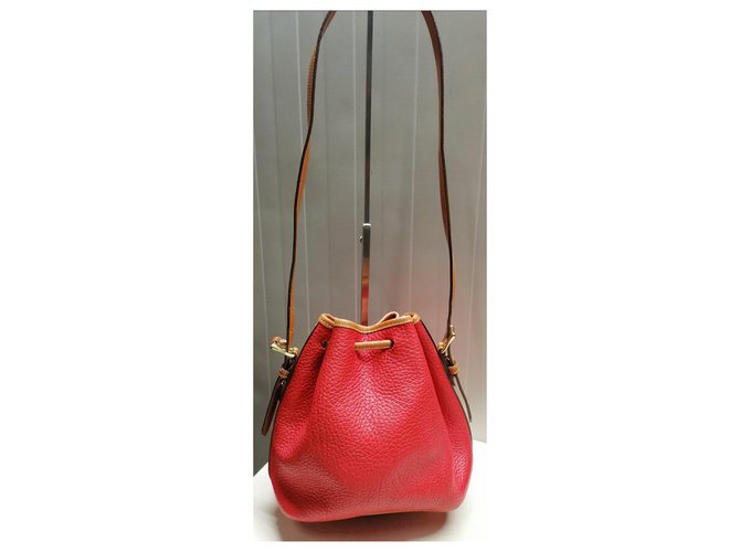 Dooney & Bourke Dooney e Bourke borsa secchiello Rosso Beige - vista 2