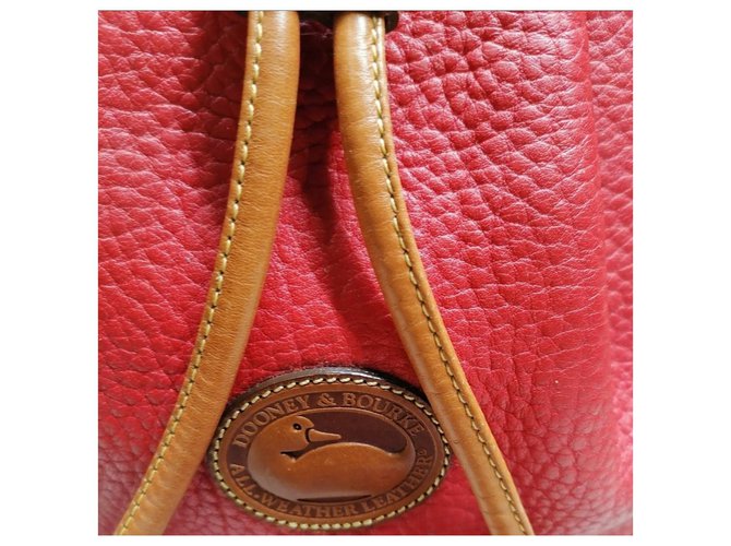 Dooney & Bourke Dooney e Bourke borsa secchiello Rosso Beige - vista 3