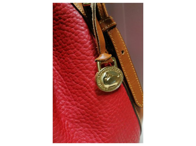 Dooney & Bourke Dooney e Bourke borsa secchiello Rosso Beige - vista 4