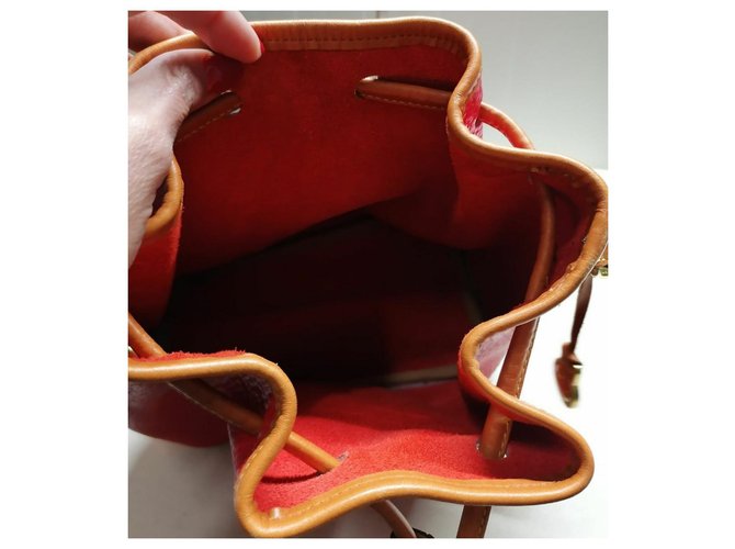 Dooney & Bourke Dooney e Bourke borsa secchiello Rosso Beige - vista 5