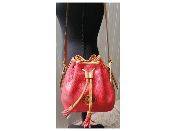Dooney & Bourke Dooney e Bourke borsa secchiello Rosso Beige - vista 7
