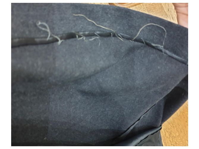 Abrigo bohemio Trussardi boutique Gris antracita - vista 17
