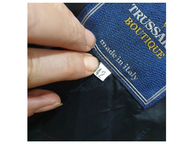 Abrigo bohemio Trussardi boutique Gris antracita - vista 19