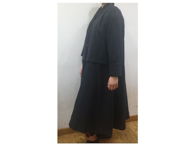Abrigo bohemio Trussardi boutique Gris antracita - vista 5