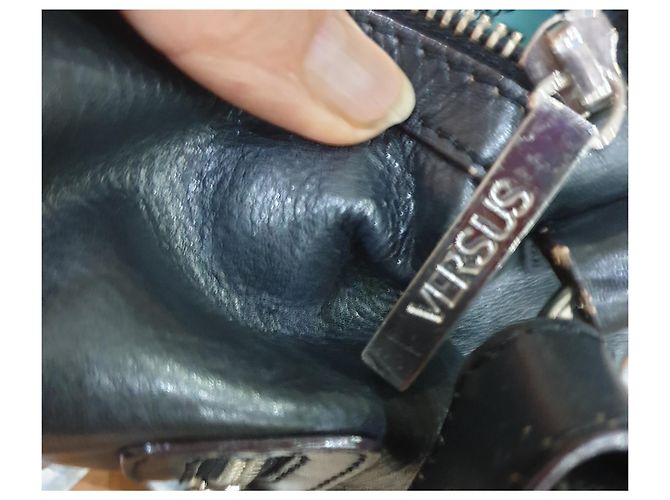 Vintage Versus Versace Tasche Schwarz - Ansicht 9