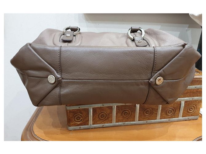 Ferré Milano borsa bauletto Marrone Beige - vista 6