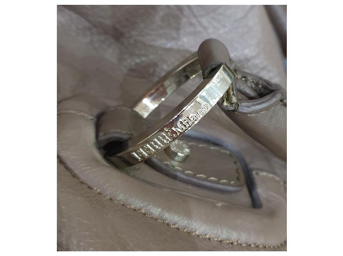 Ferré Milano borsa bauletto Marrone Beige - vista 8