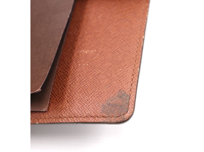 Louis Vuitton Monogramm Agenda MM Scheckhefthalter Braun - Ansicht 9