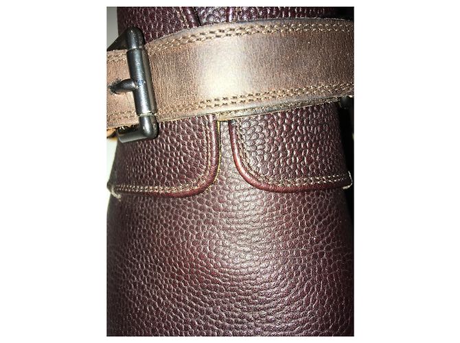 Heschung Charme Beluga scarpe in pelle marrone scuro - vista 6