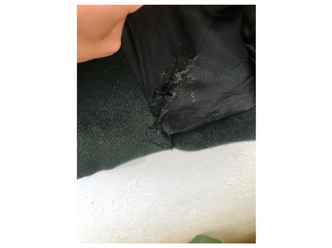 Abrigo Max Mara de lana verde oscuro - vista 12