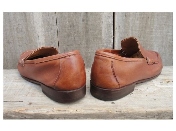 Salvatore Ferragamo p mocassini morbidi 41,5 Marrone chiaro - vista 4