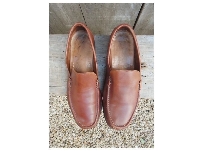 Salvatore Ferragamo p mocassini morbidi 41,5 Marrone chiaro - vista 9
