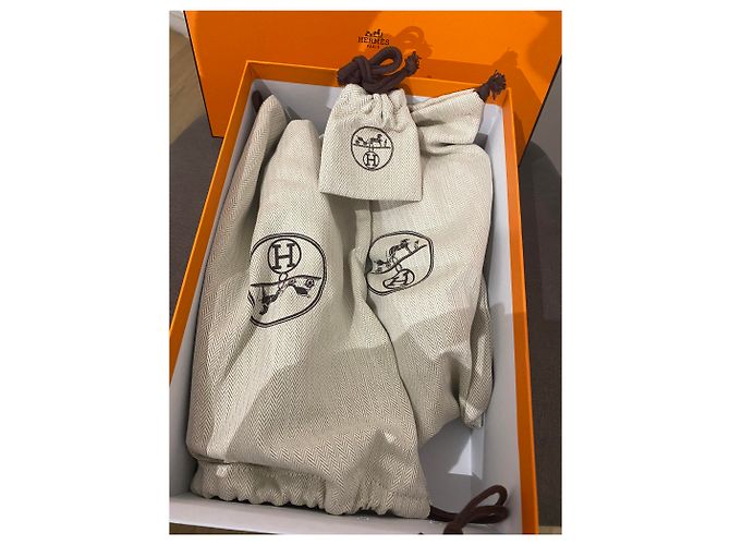 Hermès Sandalen 70 Premiere Beige - Ansicht 9