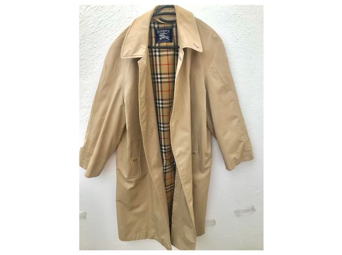 Autre Marque Burberrys Trenchcoat Beige Baumwolle mit Wollfutter - Ansicht 6