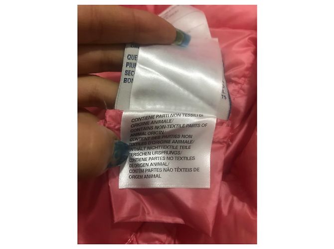 Moncler Daunenjacke Mädchen Rosa Pink - Ansicht 10
