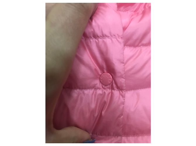 Moncler Daunenjacke Mädchen Rosa Pink - Ansicht 2