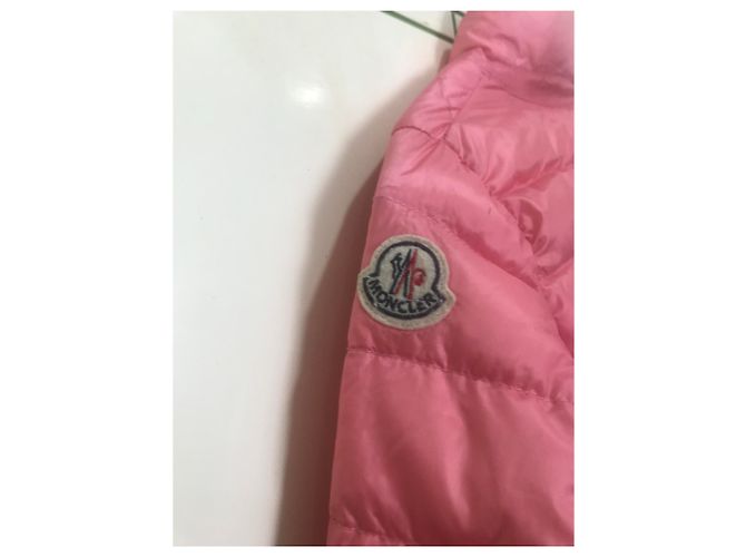 Moncler Daunenjacke Mädchen Rosa Pink - Ansicht 3