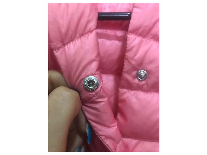 Moncler Daunenjacke Mädchen Rosa Pink - Ansicht 4