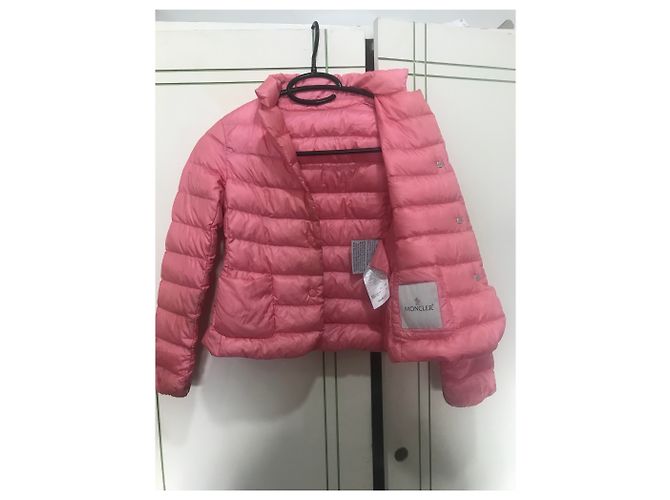Moncler Daunenjacke Mädchen Rosa Pink - Ansicht 5